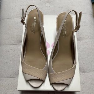 Naturalized ivory heels